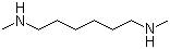 N,N'-Dimethyl-1,6-hexanediamine molecular structure (CAS 13093-04-4)