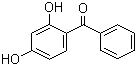 structure of CAS# 131-56-6, 2,4-Dihydroxybenzophenone;Benzoresorcinol; (2,4-dihydroxyphenyl)phenyl-methanone