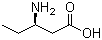 structure of CAS# 131347-76-7, (R)-3-Aminopentanoic acid