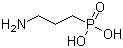 structure of CAS# 13138-33-5, 3-Aminopropylphosphonic acid;(3-Aminopropyl)phosphonic acid