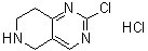结构式 CAS# 1314723-39-1, 2-氯-5,6,7,8-四氢吡啶并[4,3-d]嘧啶盐酸盐