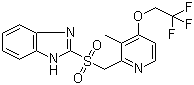结构式 CAS# 131926-99-3, 兰索拉唑砜