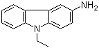 结构式 CAS# 132-32-1, 3-氨基-9-乙基咔唑