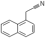 structure of CAS# 132-75-2, 1-Naphthyl acetonitrile ;a-Naphthylacetonitrile; 1-Naphthylacetonitrile