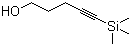 结构式 CAS# 13224-84-5, 5-(三甲基硅烷基)-4-戊炔-1-醇