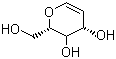 结构式 CAS# 13265-84-4, D-葡萄烯糖; D-葡萄糖烯