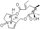 结构式 CAS# 13268-67-2, 千里光宁氧化物