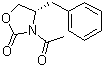 结构式 CAS# 132836-66-9, (S)-(+)-3-乙酰基-4-苄基-2-恶唑烷酮