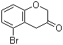 structure of CAS# 132873-53-1, 5-Bromo-3-chromanone