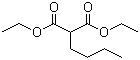 结构式 CAS# 133-08-4, 正丁基丙二酸二乙酯