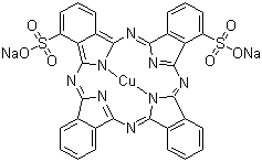 结构式 CAS# 1330-38-7, 直接蓝 86