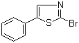 结构式 CAS# 133311-51-0, 2-溴-5-苯基噻唑