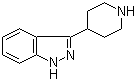 structure of CAS# 133455-10-4, 3-Piperidin-4-yl-1H-indazole