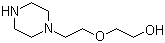 structure of CAS# 13349-82-1, 1-Hydroxyethylethoxypiperazine;2-[2-(1-Piperazinyl)ethoxy]ethanol