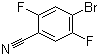 structure of CAS# 133541-45-4, 4-Bromo-2,5-difluorobenzonitrile