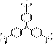 结构式 CAS# 13406-29-6, 三[4-(三氟甲基)苯基]膦