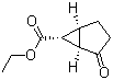 结构式 CAS# 134176-18-4, (1R,5S,6R)-rel-2-氧代双环[3.1.0]己烷-6-羧酸乙酯