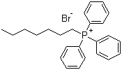 structure of CAS# 13423-48-8, Heptyltriphenylphosphonium bromide;Triphenylheptylphosphonium bromide; n-Heptyltriphenylphosphonium bromide; Bromo(heptyl)triphenylphosphorane