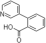 structure of CAS# 134363-45-4, 2-(3-Pyridyl)benzoic acid