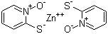structure of CAS# 13463-41-7, Zinc pyrithione;2-Mercaptopyridine-1-oxide zinc salt; 2-Pyridinethiol-1-oxide zinc salt; Bis(2-pyridylthio)zinc 1,1'-dioxide; Pyrithione zinc; Zinc 1-hydroxypyridine-2-thione; Zinc 2-mercaptopyridine-N-oxide; Zinc 2-pyridinethiol-1-oxide; ZNPT; De-Squaman; OM-1563; Vancide ZP