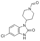 structure of CAS# 1346598-11-5, Domperidone EP Impurity B;4-(5-Chloro-2-oxo-2,3-dihydro-1H-benzimidazol-1-yl)-1-formylpiperidine