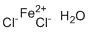 structure of CAS# 13478-10-9, Ferrous chloride tetrahydrate;Iron(II) chloride tetrahydrate