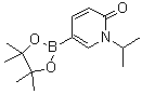 structure of CAS# 1349151-98-9, 1-Isopropyl-6-oxo-1,6-dihydropyridine-3-boronic acid pinacol ester;1-Isopropyl-5-(4,4,5,5-tetramethyl-1,3,2-dioxaborolan-2-yl)pyridin-2(1H)-one