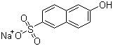 Sodium 2-naphthol-7-sulfonate molecular structure (CAS 135-55-7)