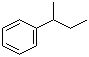 结构式 CAS# 135-98-8, 仲丁基苯; 2-苯基丁烷