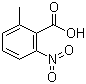 结构式 CAS# 13506-76-8, 2-甲基-6-硝基苯甲酸