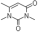 structure of CAS# 13509-52-9, 1,3,6-Trimethyl-1H,3H-pyrimidine-2,4-dione;1,3,6-Trimethyluracil