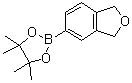 structure of CAS# 1352037-60-5, 1,3-Dihydroisobenzofuran-5-boronic acid pinacol ester;1,3-Dihydro-5-(4,4,5,5-tetramethyl-1,3,2-dioxaborolan-2-yl)isobenzofuran