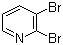 结构式 CAS# 13534-89-9, 2,3-二溴吡啶