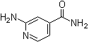 结构式 CAS# 13538-42-6, 2-氨基-4-吡啶甲酰胺