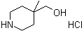 结构式 CAS# 1354792-85-0, 4-甲基-4-哌啶甲醇盐酸盐