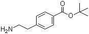 结构式 CAS# 135482-70-1, 4-(2-氨基乙基)苯甲酸叔丁酯