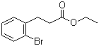 structure of CAS# 135613-33-1, 3-(2-Bromophenyl)propionic acid ethyl ester