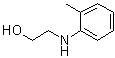 structure of CAS# 136-80-1, N-(2-Hydroxyethyl)-o-toluidine;NSC 2152; o-Toluidino ethanol; o-Tolyl ethanolamine