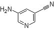structure of CAS# 13600-47-0, 5-Amino-3-pyridinecarbonitrile
