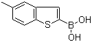 structure of CAS# 136099-65-5, 5-Methylbenzo[b]thiophene-2-boronic acid