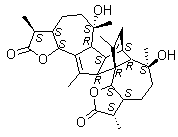 structure of CAS# 1362-42-1, Absinthiin