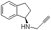 structure of CAS# 136236-51-6, Rasagiline;(R)-2,3-Dihydro-N-2-propynyl-1H-inden-1-amine
