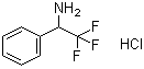 结构式 CAS# 13652-09-0, (2,2,2-三氟-1-苯基乙基)胺盐酸盐