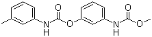 structure of CAS# 13684-63-4, Phenmedipham;3-((Methoxycarbonyl)amino)phenyl (3-methylphenyl)carbamate; 3-Methoxycarbonylaminophenyl N-3-methylphenylcarbamate