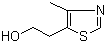 structure of CAS# 137-00-8, 4-Methyl-5-thiazoleethanol;Sulfurol; 4-Methyl-5-(2'-hydroxyethyl)-thiazole; 4-Methyl-5-hydroxyethylthiazole; 5-(2-Hydroxyethyl)-4-methylthiazole; 4-Methyl-5-beta-hydroxyethyl thiazole