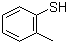 结构式 CAS# 137-06-4, 2-甲基苯硫酚; 邻甲苯硫酚; 2-巯基甲苯