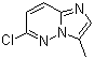 structure of CAS# 137384-48-6, 6-Chloro-3-methylimidazo[1,2-b]pyridazine