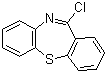 structure of CAS# 13745-86-3, 11-Chloro-dibenzo[b,f][1,4]thiazepine