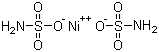 structure of CAS# 13770-89-3, Nickel sulfamate ;Nickel bis(sulphamidate); Sulfamic acid nickel(2+) salt (2:1)