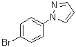 结构式 CAS# 13788-92-6, 1-(4'-溴苯基)-1H-吡唑